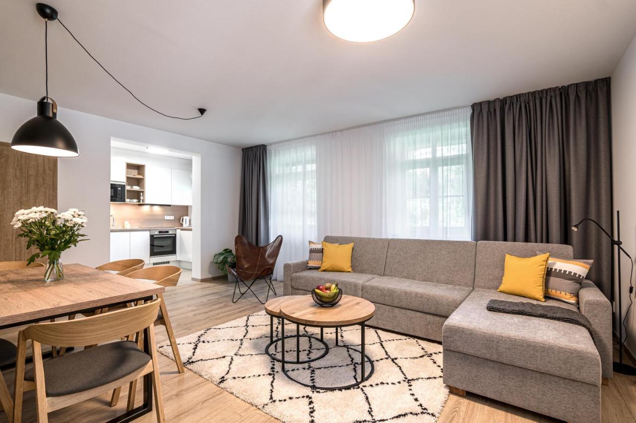 Hubertus Karlova Studanka Aparthotel Buitenkant foto