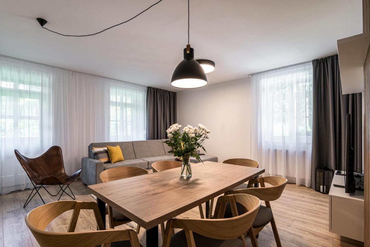 Hubertus Karlova Studanka Aparthotel Buitenkant foto