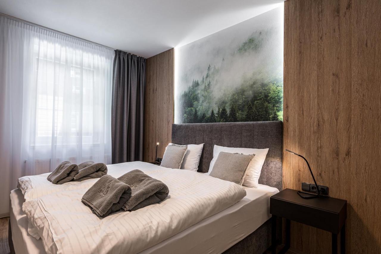 Hubertus Karlova Studanka Aparthotel Buitenkant foto