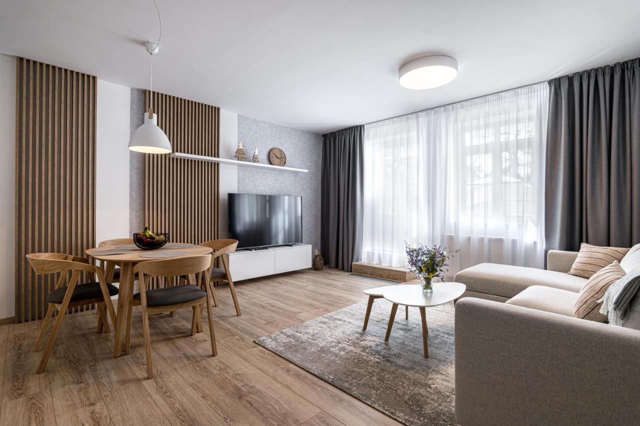 Hubertus Karlova Studanka Aparthotel Buitenkant foto