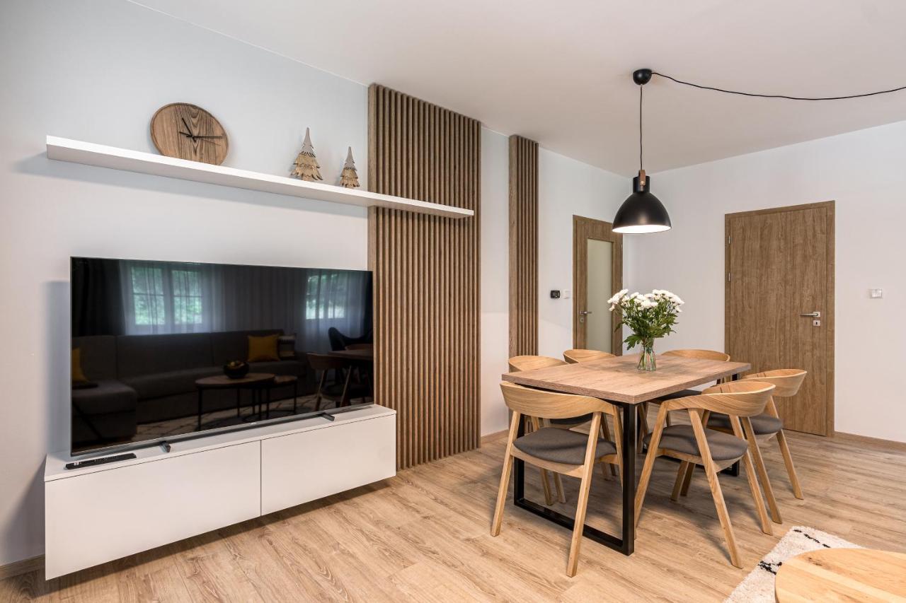 Hubertus Karlova Studanka Aparthotel Buitenkant foto