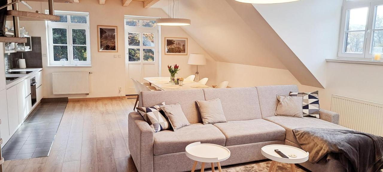 Hubertus Karlova Studanka Aparthotel Buitenkant foto
