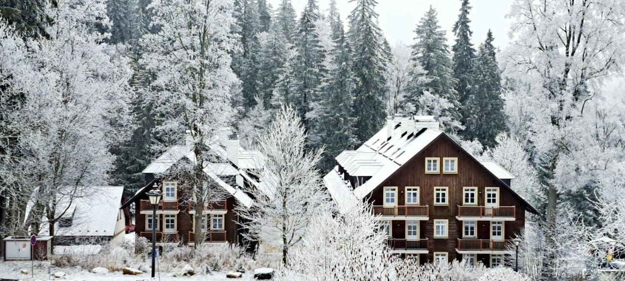 Hubertus Karlova Studanka Aparthotel Buitenkant foto
